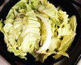 お昼に♩春キャベツとオイルサーディンの丼作り方3写真