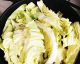 お昼に♩春キャベツとオイルサーディンの丼作り方4写真