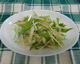 水菜と大根とじゃこのサラダ作り方5写真