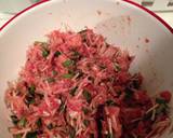 えのきとニラの豚肉つくね作り方1写真