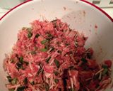 えのきとニラの豚肉つくね作り方1写真
