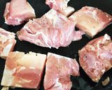 春キャベツとチキン煮！簡単クリーム煮作り方3写真