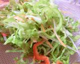 ✿朝ごはんに✿すぐできる！ハムエッグ丼作り方1写真