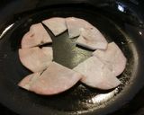 ✿朝ごはんに✿すぐできる！ハムエッグ丼作り方6写真