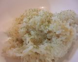 ✿朝ごはんに✿すぐできる！ハムエッグ丼作り方3写真