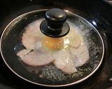 ✿朝ごはんに✿すぐできる！ハムエッグ丼作り方8写真
