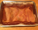 山椒風味の照り焼きカジキ、セリ添え作り方1写真