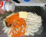 ♪　簡単！ヘルシー！タラのホイル包み　♪作り方3写真