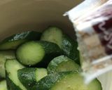 梅昆布茶でキュウリの浅漬け作り方2写真