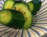 梅昆布茶でキュウリの浅漬け作り方3写真