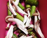 レンジでアスパラと新玉ねぎのコンソメ蒸し作り方3写真