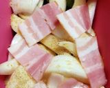 レンジでアスパラと新玉ねぎのコンソメ蒸し作り方6写真