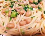 ごま香るネギ納豆パスタ作り方5写真