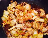 とりたま丼〜甘辛キムチ味〜作り方5写真