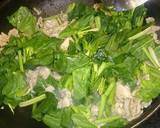 簡単！ほうれん草と豚肉の炒め作り方3写真