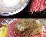 お麩でふっくらジューシーハンバーグ♡作り方3写真