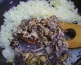 魚介類ときのこのトマトクリームパスタ♪作り方1写真