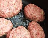 お麩でふっくらジューシーハンバーグ♡作り方4写真
