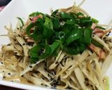 ごぼうとベーコンのきんぴら作り方3写真