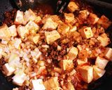 ヒーハー♬イケるぜ♡大人の麻婆豆腐♡作り方7写真