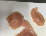 柔らかムネ肉で☆とりマヨ☆作り方1写真