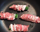 けみアミ美夕のかんたんオクラの豚肉巻き作り方2写真