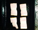 朝食☆ベーコンエッグチーズトースト作り方2写真