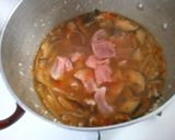 簡単　美味しい　豚肉　もやしの　ピリ辛煮作り方3写真