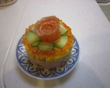お寿司のケーキ作り方10写真