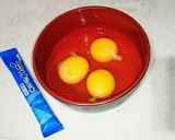 出し汁たっぷりだし巻き卵☆゛作り方1写真