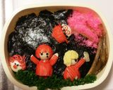 キャラ弁・宴の始まりセカオワのり弁作り方11写真