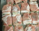 蓮根梅しその肉巻き作り方5写真
