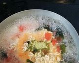イタリアンなサッポロ一番塩ラーメン♪作り方4写真