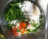 混ぜて焼くだけ♪カリカリふんわりチヂミ作り方1写真