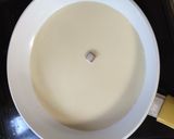 菜の花と豆乳のスープパスタ作り方2写真