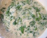 菜の花と豆乳のスープパスタ作り方3写真