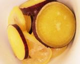 さつまいものレモン煮作り方4写真