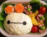 簡単！ベイマックスのオムライス作り方4写真