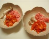 納豆DE豚キムチ茶碗蒸し作り方1写真
