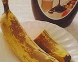 お手軽に♪マフィン■チョコ＆バナナ■作り方1写真