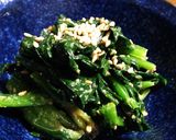 チョイたしでコク旨！ほうれん草の胡麻和え作り方4写真