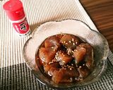ヨシダソースで簡単ゴマこんにゃく作り方4写真