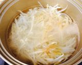 もやしの味噌ラーメンっぽい味噌汁作り方4写真