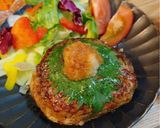 ご飯がすすむ🐾トマト煮込みハンバーグ作り方11写真