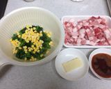 豚肉とほうれん草のWオイスター炒め作り方1写真