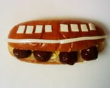 キャラパン☆ロールパンで電車☆だよ！作り方4写真