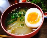 もやしの味噌ラーメンっぽい味噌汁作り方7写真
