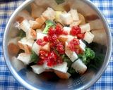 塩トマトで！新ジャガと焼豚のグリル✿作り方6写真