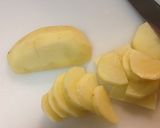 簡単付け合せポテト作り方1写真