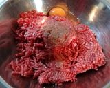 ひき肉のベーコン巻作り方2写真